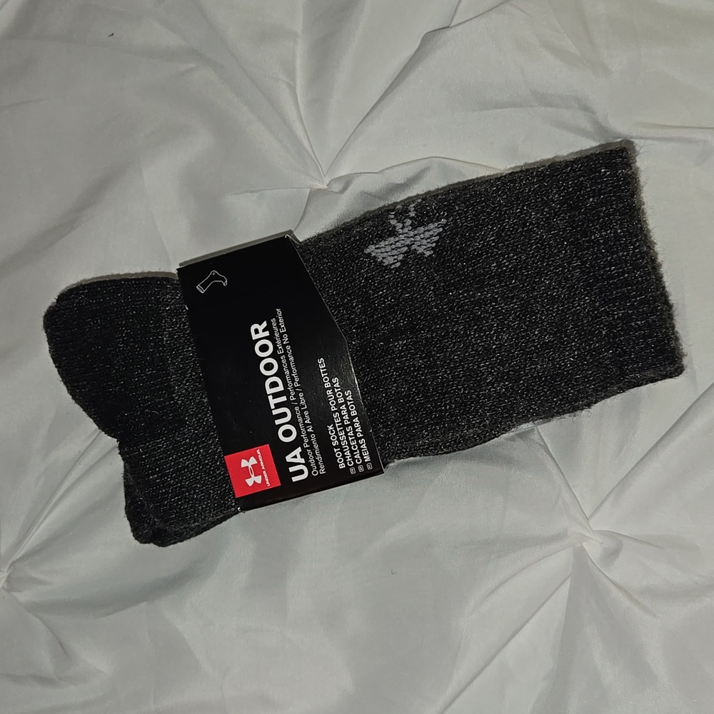 Under Armour Black Outdoor Socks